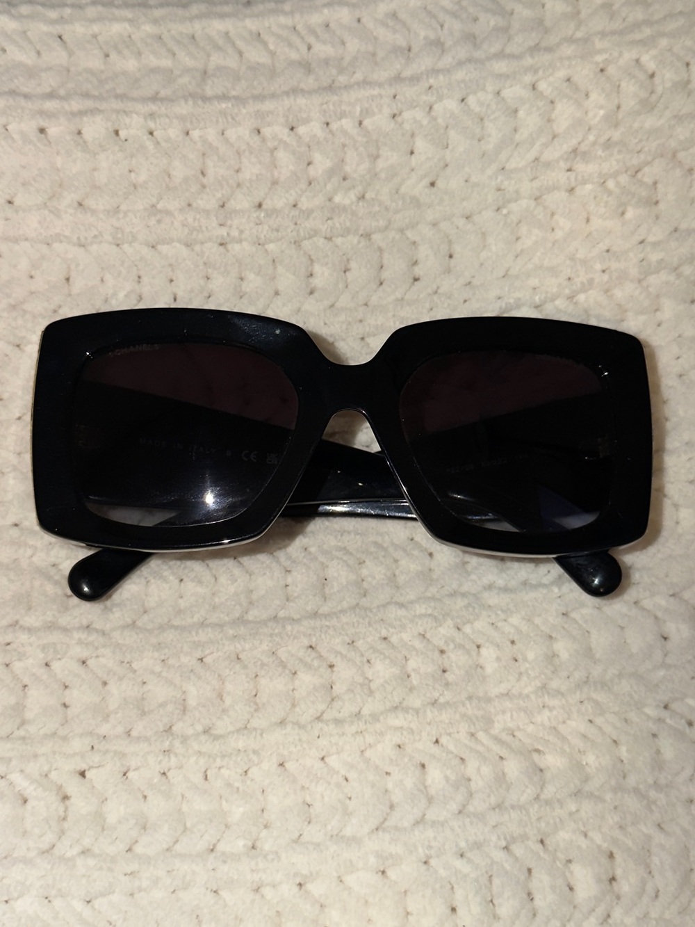 Chanel Classic Black Square Women's Sunglasses - Unbranded